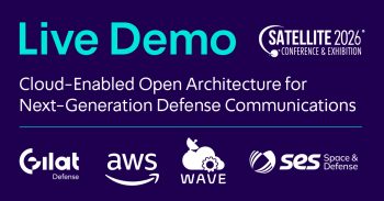 Leads to PR about Gilat Defense, AWS, SES Space & Defense and WAVE Consortium Demonstrate Virtualized SATCOM Gateway Modem Architecture at Satellite 2026